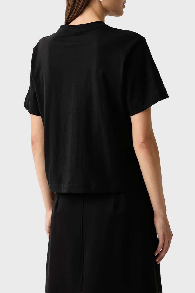 Calvin Klein Kadın T Shirt LV047H811G UB1 Siyah - Calvin Klein (1)