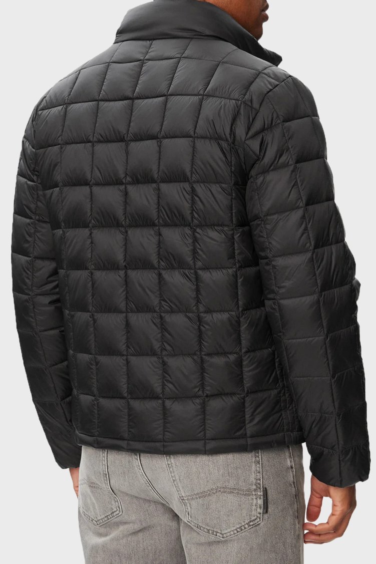 Calvin Klein Kapitoneli Dik Yaka Su İtici LV04RG506GUB1 Erkek Mont LV04RG506G UB1 SİYAH - Calvin Klein (1)