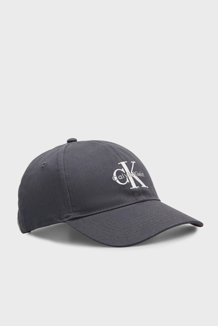 Calvin Klein Logo İşlemeli % 100 Pamuk LV04G5004GCGE Erkek Şapka LV04G5004G CGE LACİVERT - Calvin Klein