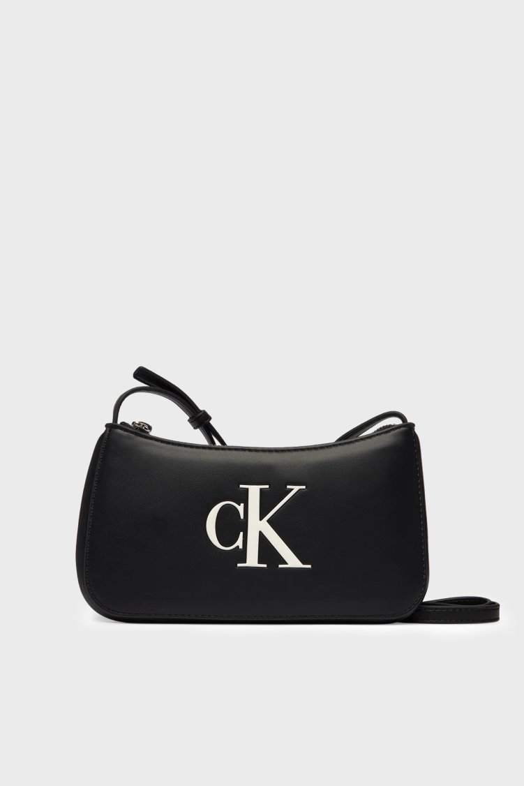 Calvin Klein Logolu Ayarlanabilir Askılı LV04F1125G3L2 Kadın Çanta LV04F1125G 3L2 SİYAH - Calvin Klein