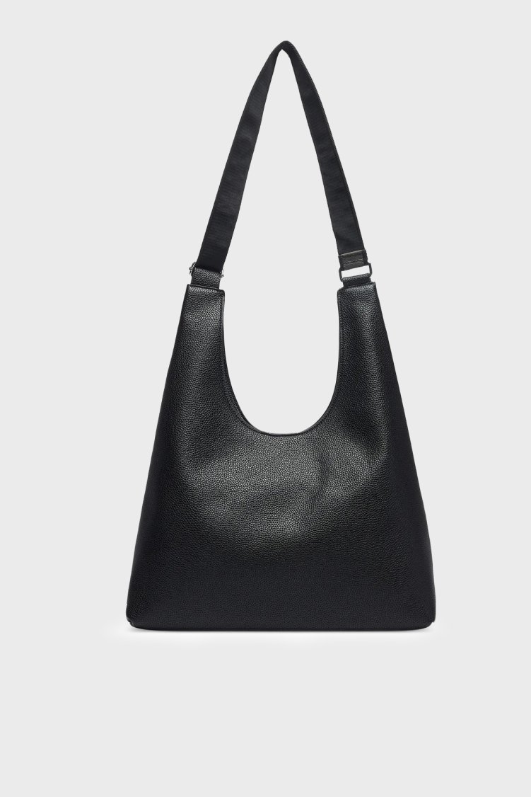 Calvin Klein Logolu Ayarlanabilir Askılı LV04F3643GUB1 Kadın Çanta LV04F3643G UB1 SİYAH - Calvin Klein (1)