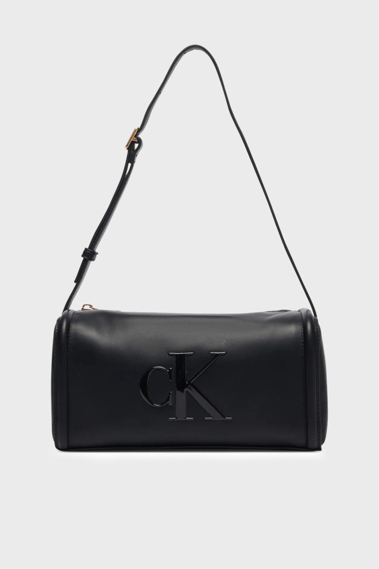 Calvin Klein Logolu Ayarlanabilir Omuz Askılı LV04F3894GUB1 Kadın Çanta LV04F3894G UB1 Siyah - Calvin Klein