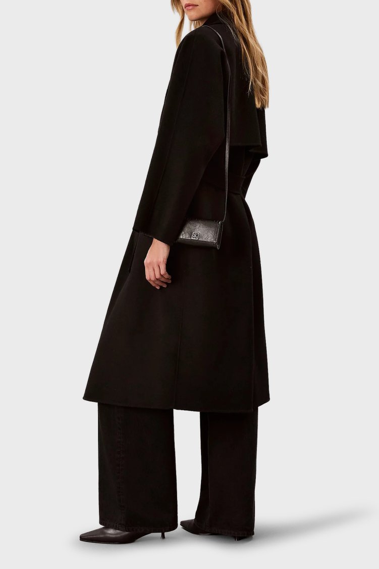 Calvin Klein Logolu Çıkarılabilir Askılı LV04F1218GUB1 Kadın Cüzdan LV04F1218G UB1 Siyah - Calvin Klein (1)