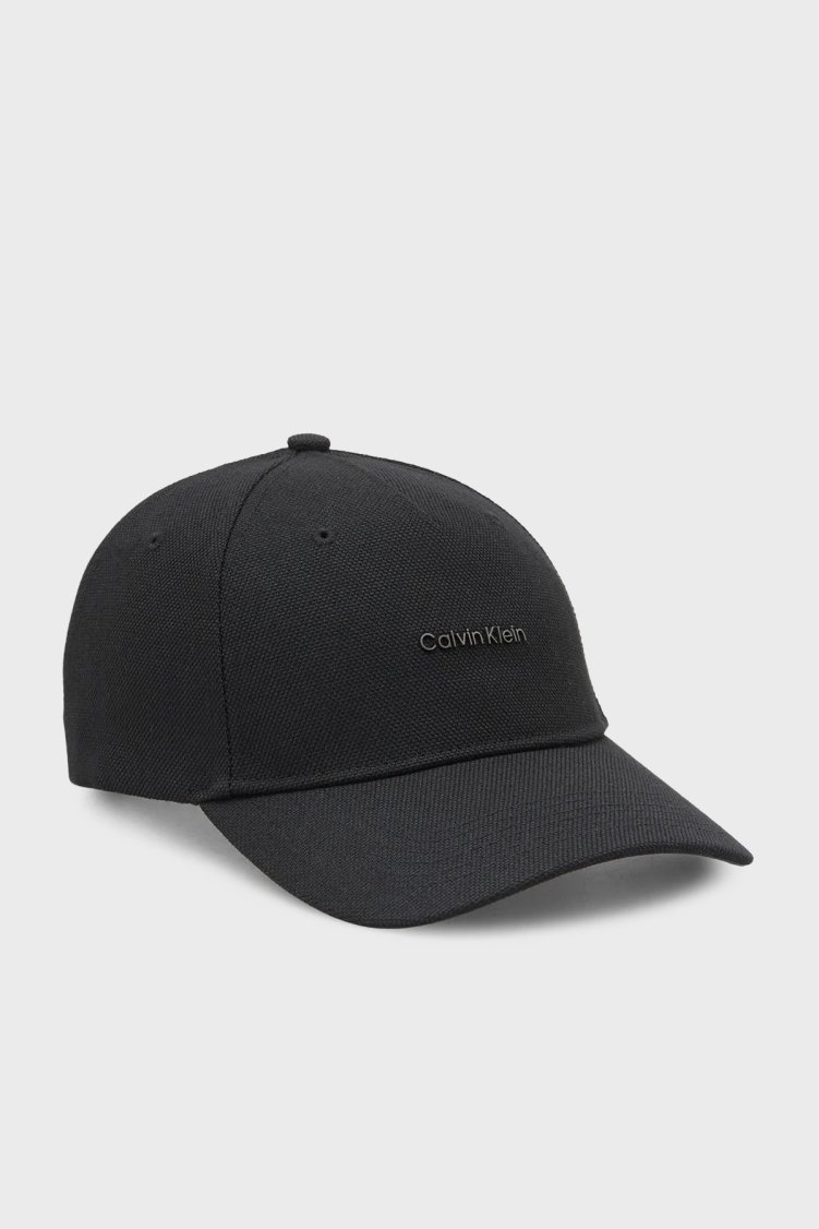 Calvin Klein Logolu LV04D5081GUB1 Erkek Şapka LV04D5081G UB1 SİYAH - Calvin Klein