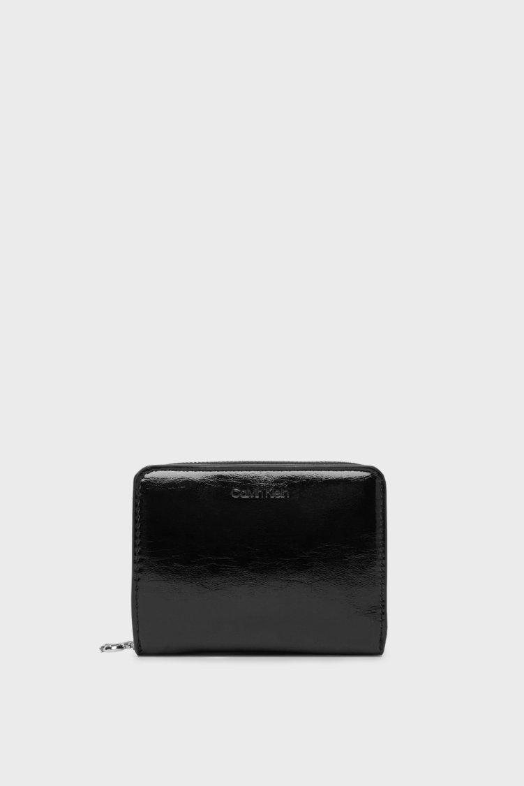 Calvin Klein Logolu LV04F1103GUB1 Bayan Cüzdan LV04F1103G UB1 SİYAH - Calvin Klein