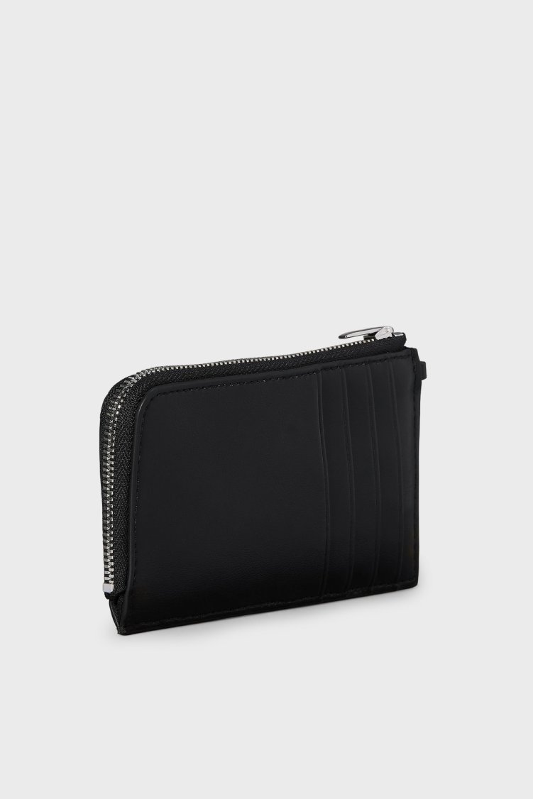 Calvin Klein Logolu LV04F1280G3L2 Kadın Kartlık LV04F1280G 3L2 Siyah - Calvin Klein (1)