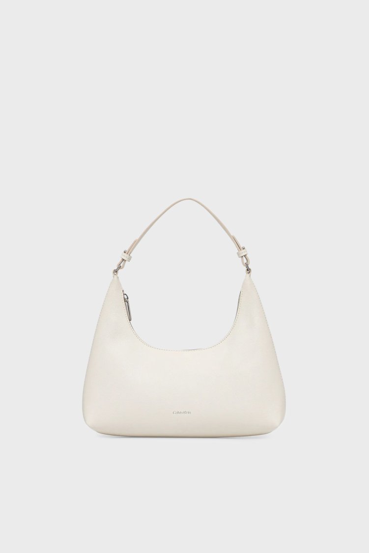 Calvin Klein Logolu Omuz Askılı LV04F3272GFUP Kadın Çanta LV04F3272G FUP EKRU - Calvin Klein