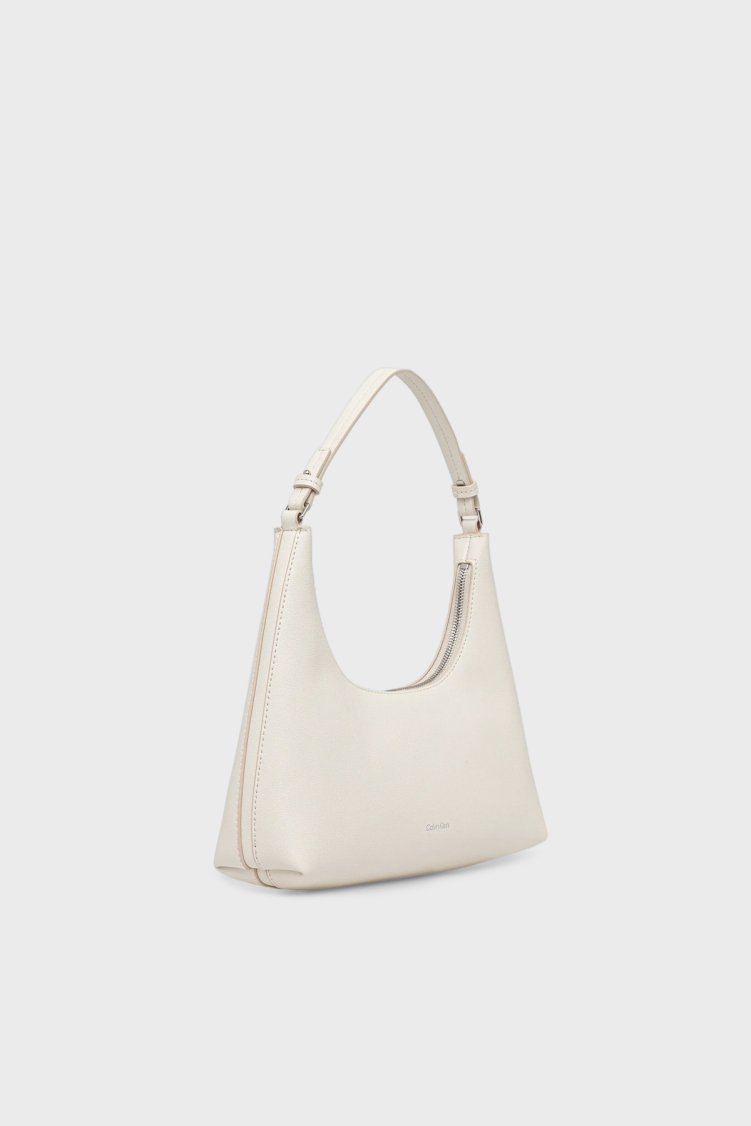 Calvin Klein Logolu Omuz Askılı LV04F3272GFUP Kadın Çanta LV04F3272G FUP EKRU - Calvin Klein (1)