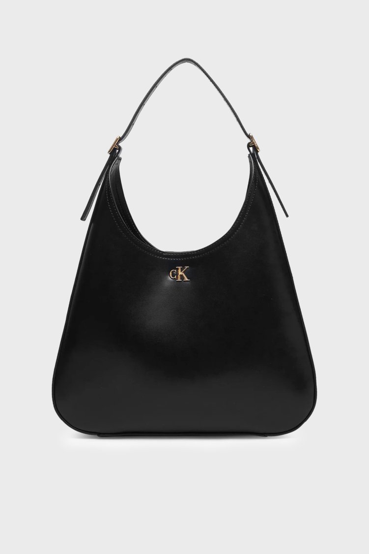 Calvin Klein Logolu Omuz Askılı LV04F3522GUB1 Kadın Çanta LV04F3522G UB1 SİYAH - Calvin Klein