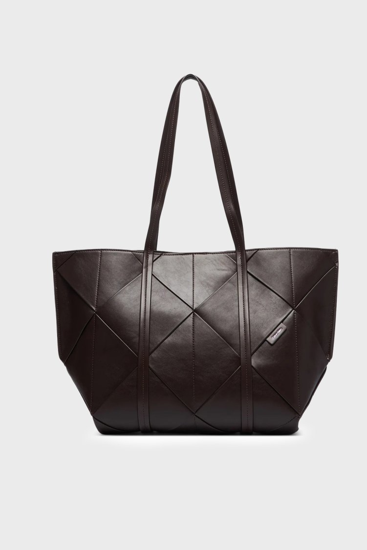 Calvin Klein Logolu Omuz Askılı LV04F3548GBAL Kadın Çanta LV04F3548G BAL KAHVE - Calvin Klein