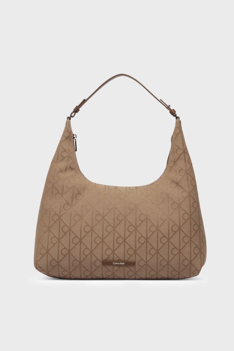 Calvin Klein Logolu Omuz Askılı LV04F3635G8DZ Kadın Çanta LV04F3635G 8DZ Camel - Calvin Klein