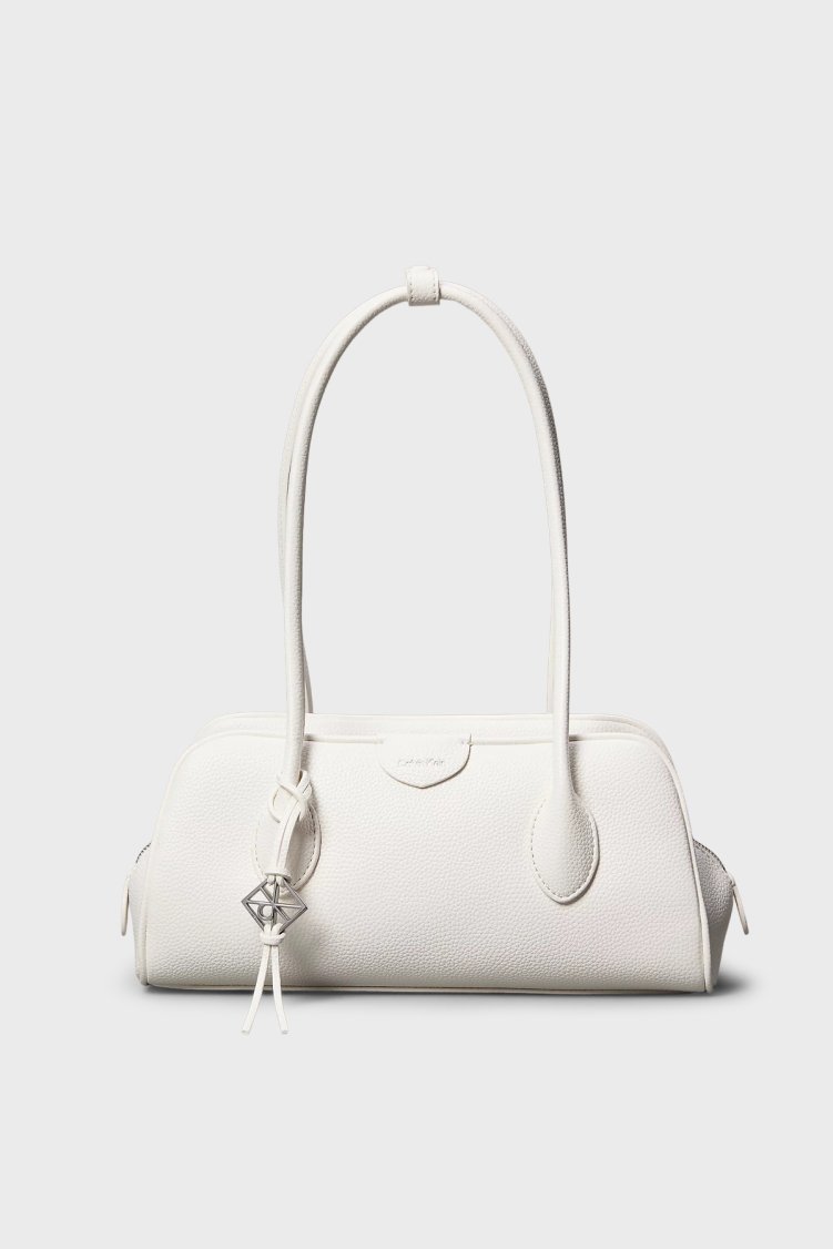 Calvin Klein Logolu Omuz Askılı LV04F3743G4LX Kadın Çanta LV04F3743G 4LX BEYAZ - Calvin Klein