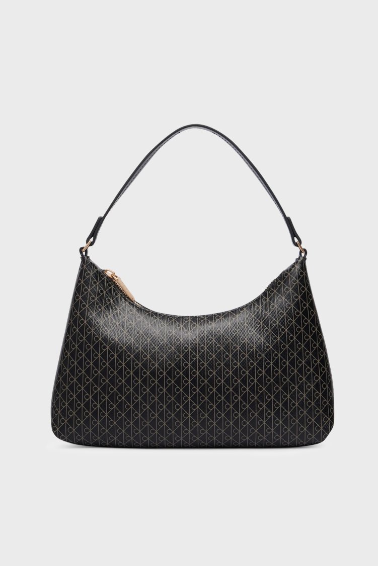 Calvin Klein Logolu Omuz Askılı LV04F3889G2XA Kadın Çanta LV04F3889G 2XA Siyah - Calvin Klein
