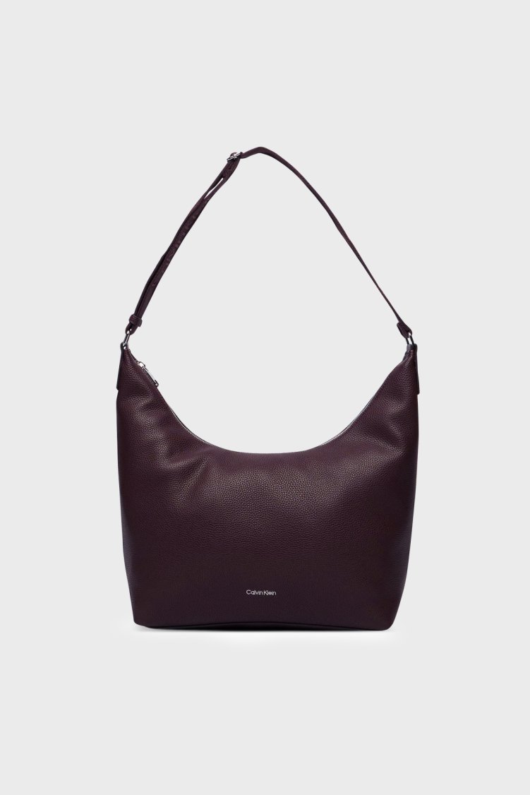 Calvin Klein Logolu Omuz Askılı LV04F3891GBAP Kadın Çanta LV04F3891G BAP Bordo - Calvin Klein