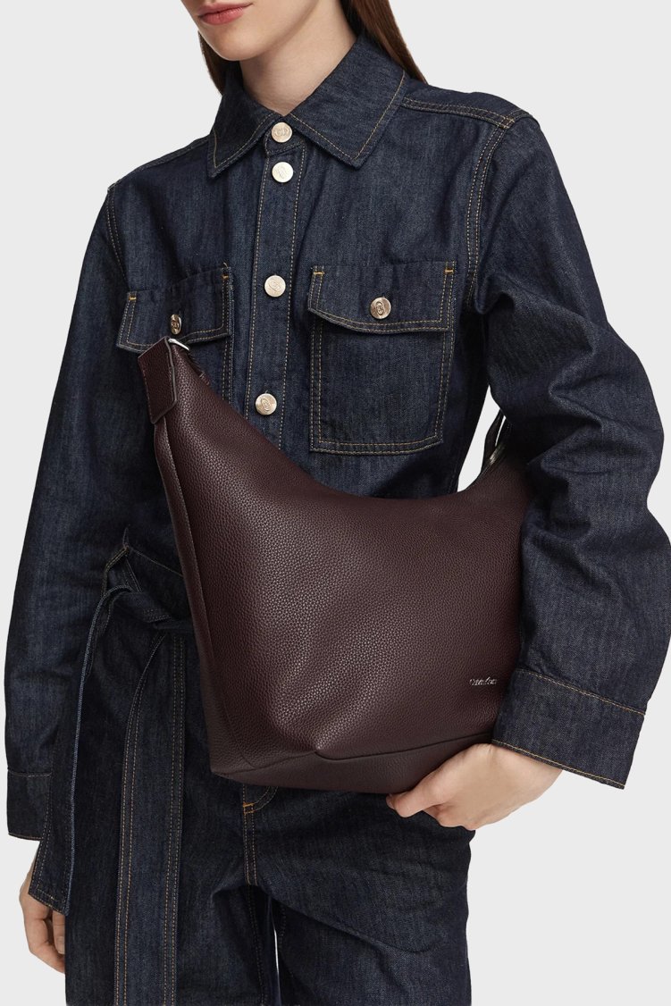 Calvin Klein Logolu Omuz Askılı LV04F3891GBAP Kadın Çanta LV04F3891G BAP Bordo - Calvin Klein (1)