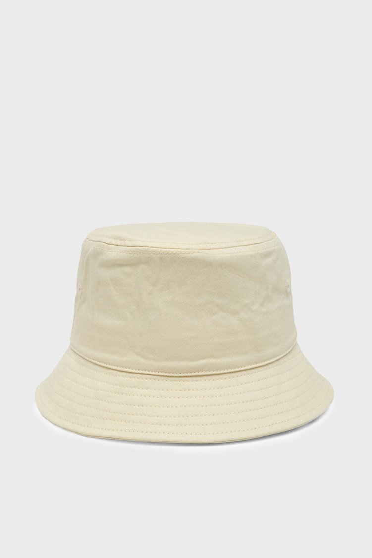 Calvin Klein Logolu Pamuklu Bucket LV04F5101GYAE Bayan Şapka LV04F5101G YAE KREM - Calvin Klein (1)
