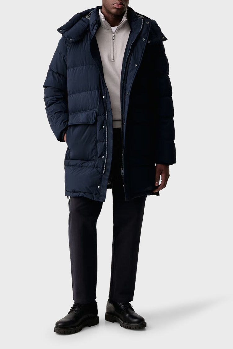 Calvin Klein Logolu Pamuklu Yarım Fermuarlı Dik Yaka LV04LH229GQCF Erkek Sweat LV04LH229G QCF Bej - Calvin Klein (1)