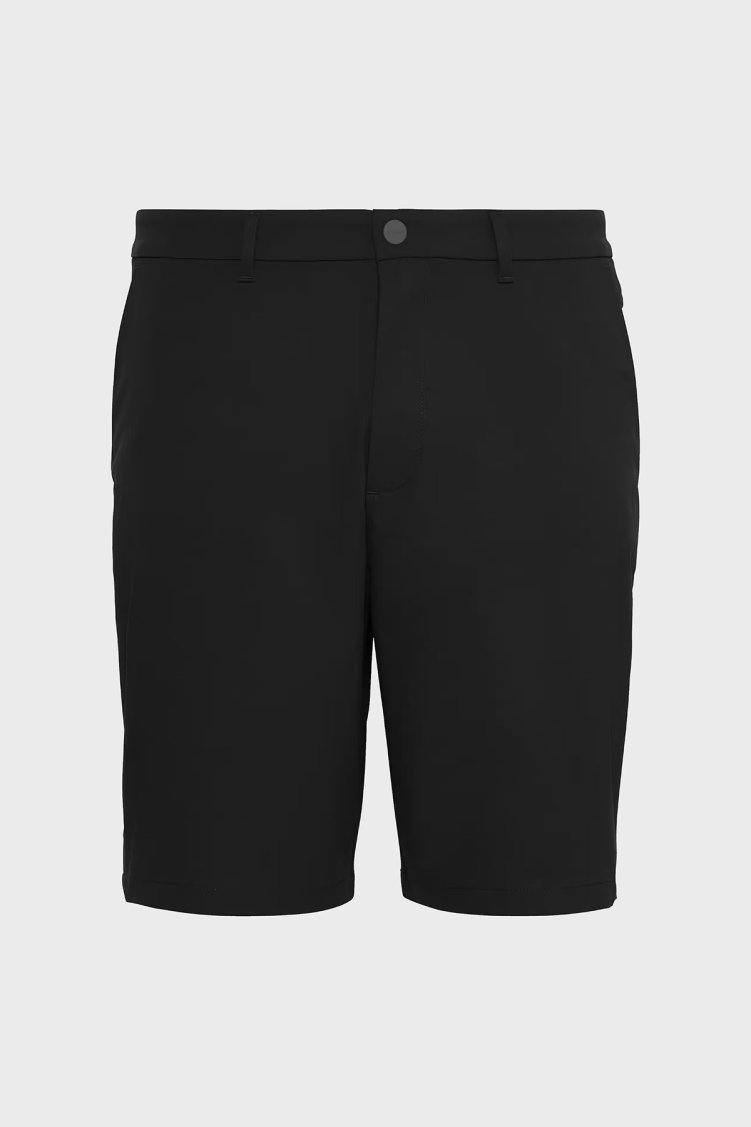 Calvin Klein Logolu Regular Fit Normal Bel Bermuda LV040QM613UB1 Erkek Short LV040QM613 UB1 SİYAH - Calvin Klein