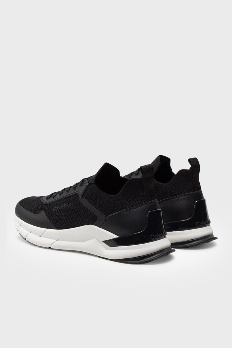 Calvin Klein Logolu Sneaker HM0HM00918BEH Erkek Ayakkabı HM0HM00918 BEH SİYAH - Calvin Klein (1)