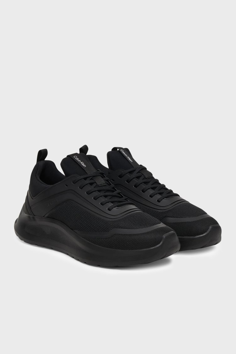 Calvin Klein Logolu Sneaker HM0HM02164BEH Erkek Ayakkabı HM0HM02164 BEH SİYAH - Calvin Klein (1)