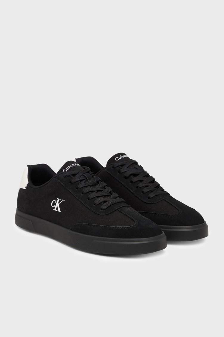Calvin Klein Logolu Sneaker HM0HM022360GM Erkek Ayakkabı HM0HM02236 0GM SİYAH - Calvin Klein (1)