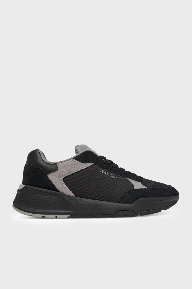 Calvin Klein Logolu Sneaker HM0HM0230800X Erkek Ayakkabı HM0HM02308 00X Siyah - Calvin Klein