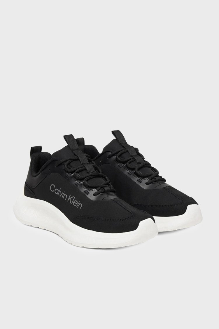 Calvin Klein Logolu Sneaker HW0HW03293BEH Kadın Ayakkabı HW0HW03293 BEH Siyah - Calvin Klein (1)