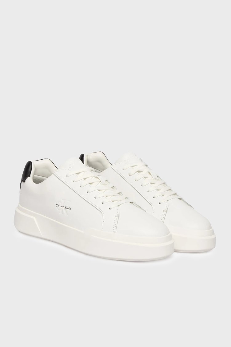 Calvin Klein Logolu Sneaker YM0YM0134406X Erkek Ayakkabı YM0YM01344 06X SİYAH - Calvin Klein (1)