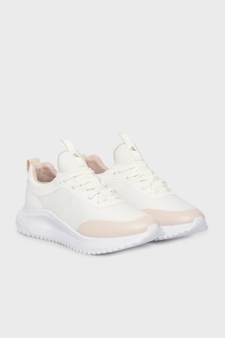 Calvin Klein Logolu Sneaker YW0YW020640I8 Bayan Ayakkabı YW0YW02064 0I8 BEYAZ - Calvin Klein (1)
