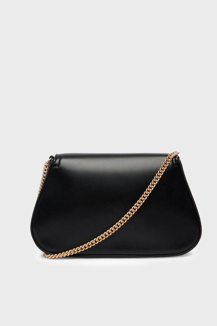 Calvin Klein Logolu Zincir Askılı LV04F1153GUB1 Bayan Çanta LV04F1153G UB1 SİYAH - Calvin Klein (1)