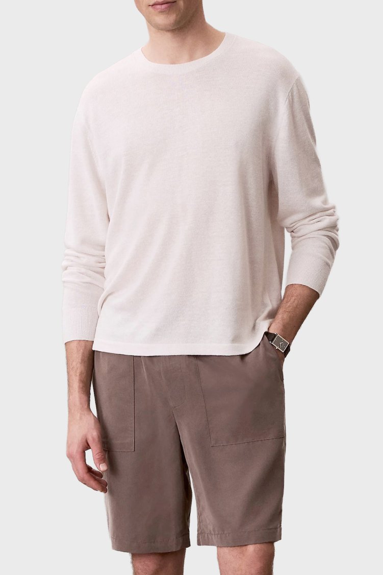 Calvin Klein Modal Relaxed Fit Cep Detaylı LV04LF614G9O9 Erkek Şort LV04LF614G 9O9 KAHVE - Calvin Klein