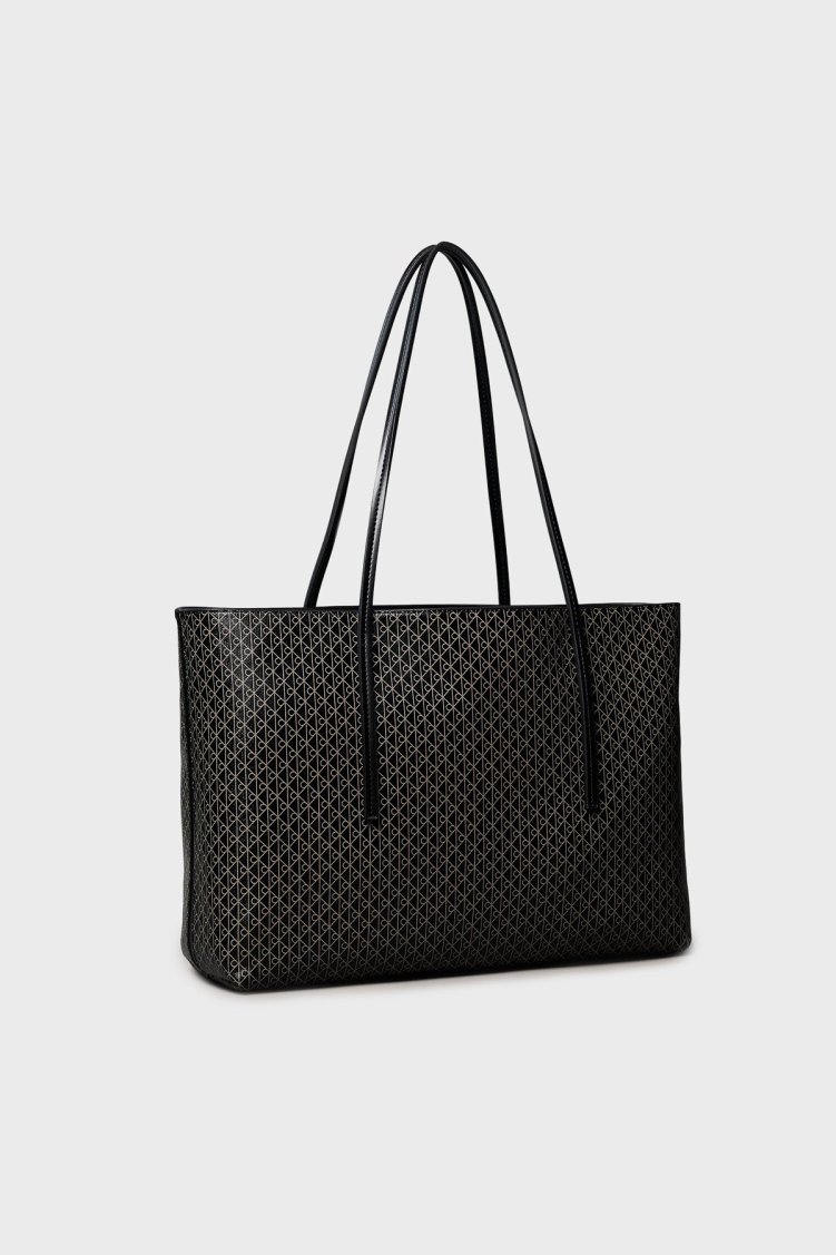 Calvin Klein Monogram Logo Baskılı Büyük LV04F3266G2XA Bayan Çanta LV04F3266G 2XA SİYAH - Calvin Klein (1)