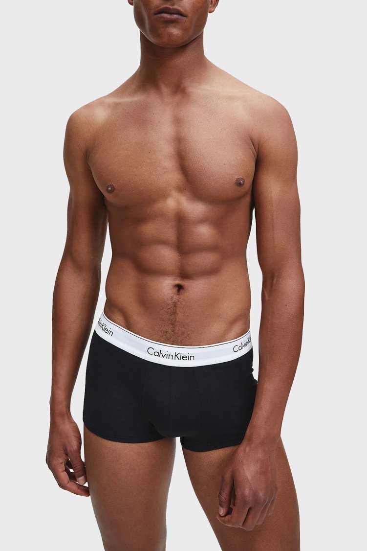 Calvin Klein Pamuklu 3 Pack Erkek Boxer 0000U2664G 998 SİYAH-BEYAZ-GRİ - Calvin Klein (1)
