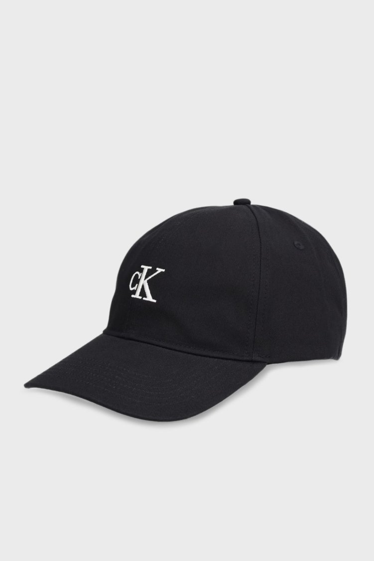 Calvin Klein Pamuklu Logolu LV04G5002GUB1 Erkek Şapka LV04G5002G UB1 SİYAH - Calvin Klein