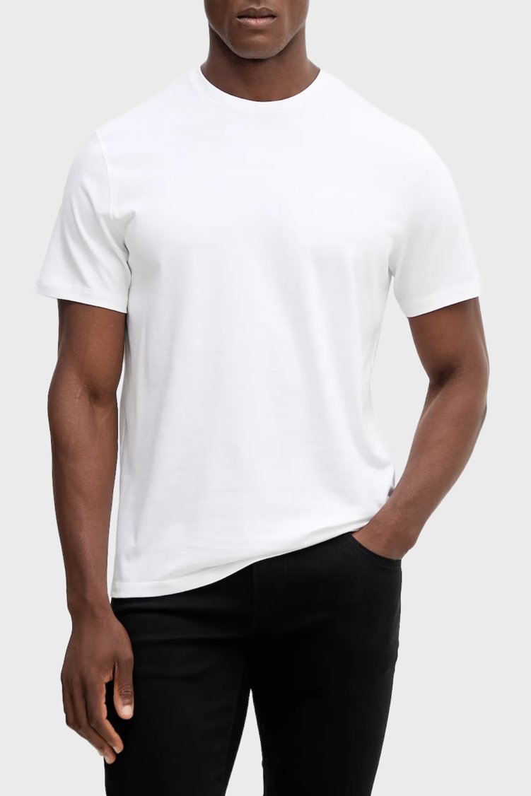 Calvin Klein Pamuklu Regular Fit Bisiklet Yaka 2 Pack LV04RD001G3GE Erkek T Shirt LV04RD001G 3GE SİYAH-BEYAZ - Calvin Klein