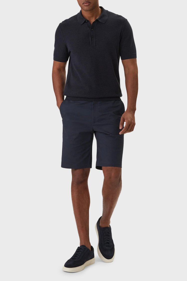 Calvin Klein Pamuklu Slim Fit Normal Bel LV04LF622GCEF Erkek Short LV04LF622G CEF LACİVERT - Calvin Klein (1)