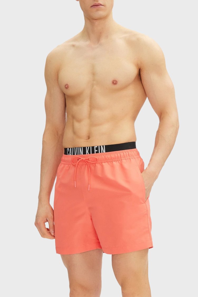 Calvin Klein Regular Fit Logolu KM0KM01093U07 Erkek Mayo Short KM0KM01093 U07 MERCAN - Calvin Klein (1)