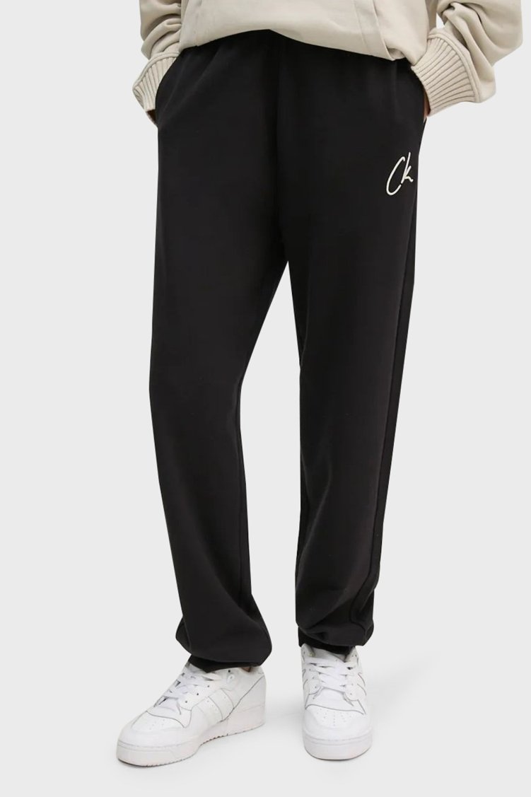 Calvin Klein Regular Fit Pamuklu Spor J20J224441BEH Kadın Pantolon J20J224441 BEH SİYAH - Calvin Klein