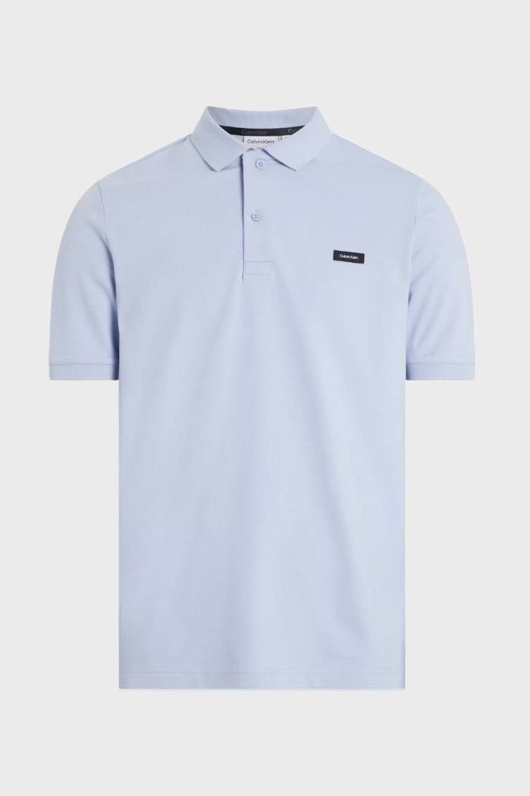 Calvin Klein Streç Pamuklu Regular Fit Düğmeli K10K111674DWE Erkek Polo Yaka T Shirt K10K111674 DWE MAVİ - Calvin Klein (1)