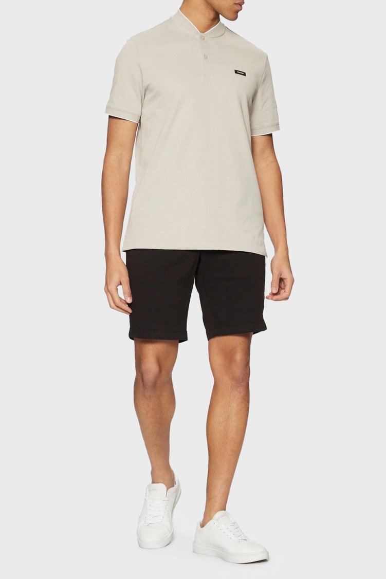 Calvin Klein Streç Pamuklu Slim Fit Normal Bel K10K114063BEH Erkek Short K10K114063 BEH SİYAH - Calvin Klein (1)