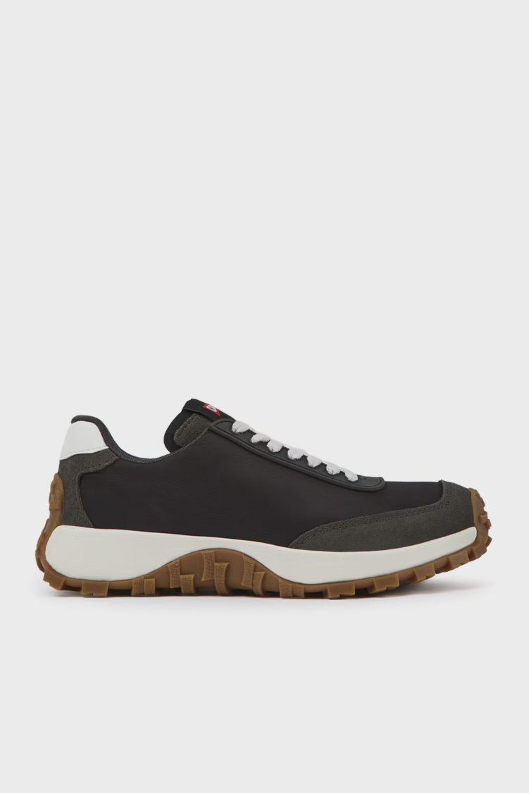 Camper Deri Karışım Logolu Sneaker Bayan Ayakkabı K201462-015 SİYAH - Camper