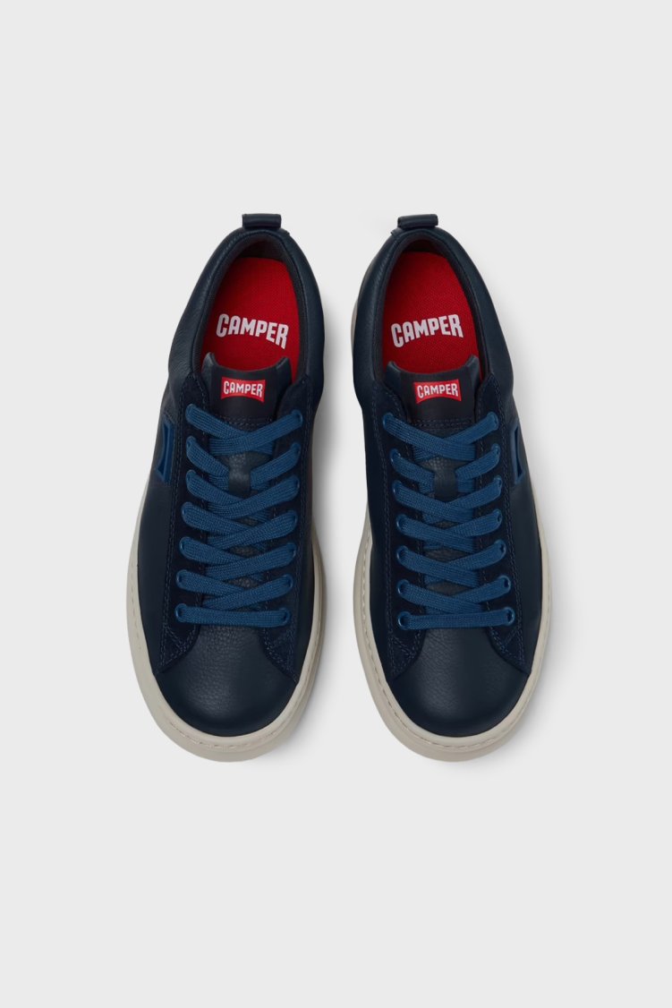 Camper Deri Sneaker Erkek Ayakkabı K101052-006 Mavi - Camper (1)