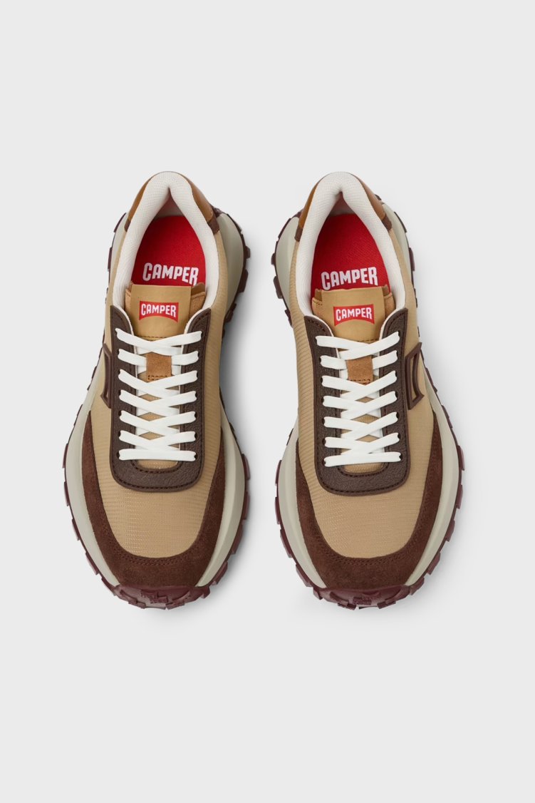 Camper Hakiki Deri Logolu Sneaker Kadın Ayakkabı K201462-062 Kahve - Camper (1)