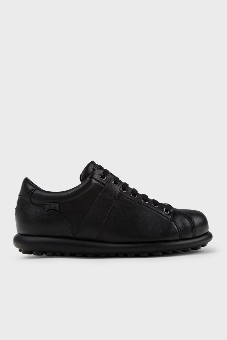 Camper Hakiki Deri Sneaker Erkek Ayakkabı 17408-126 Siyah - Camper