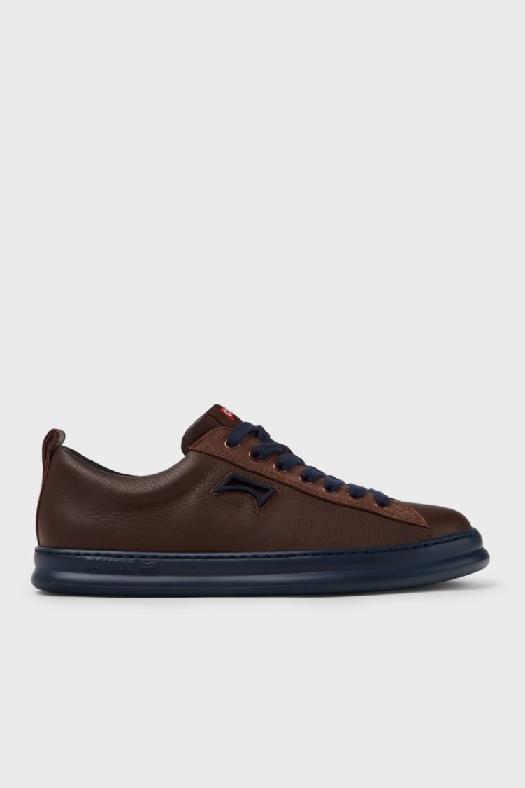 Camper Hakiki Deri Sneaker Erkek Ayakkabı K101052-014 Kahve - Camper