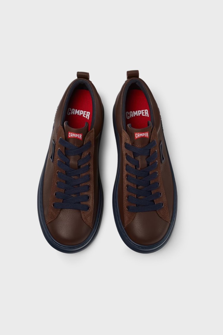 Camper Hakiki Deri Sneaker Erkek Ayakkabı K101052-014 Kahve - Camper (1)