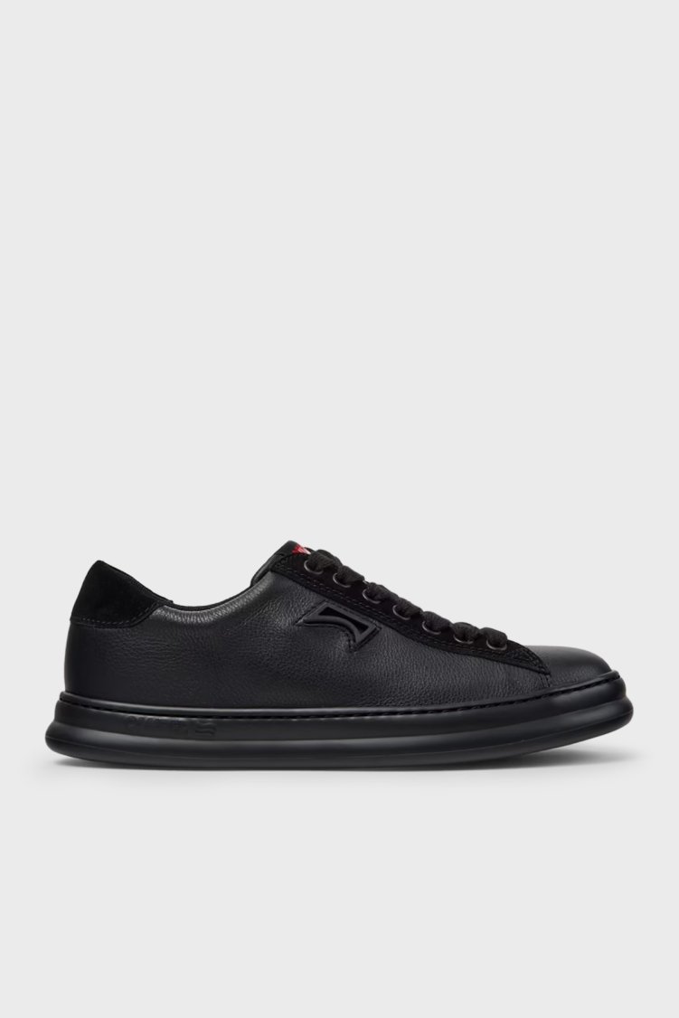 Camper Hakiki Deri Sneaker Kadın Ayakkabı K201855-006 Siyah - Camper
