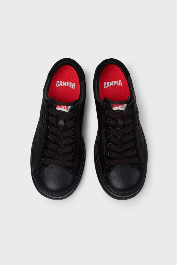Camper Hakiki Deri Sneaker Kadın Ayakkabı K201855-006 Siyah - Camper (1)