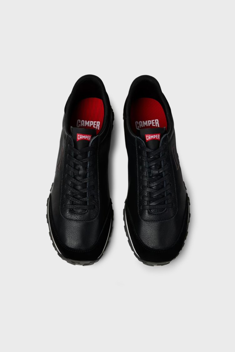 Camper Logolu Deri Sneaker Erkek Ayakkabı K101097-002 Siyah - Camper (1)