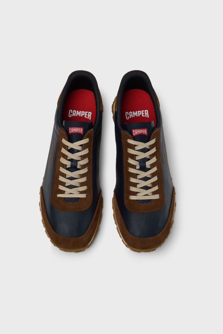 Camper Logolu Deri Sneaker Erkek Ayakkabı K101097-008 Lacivert - Camper (1)